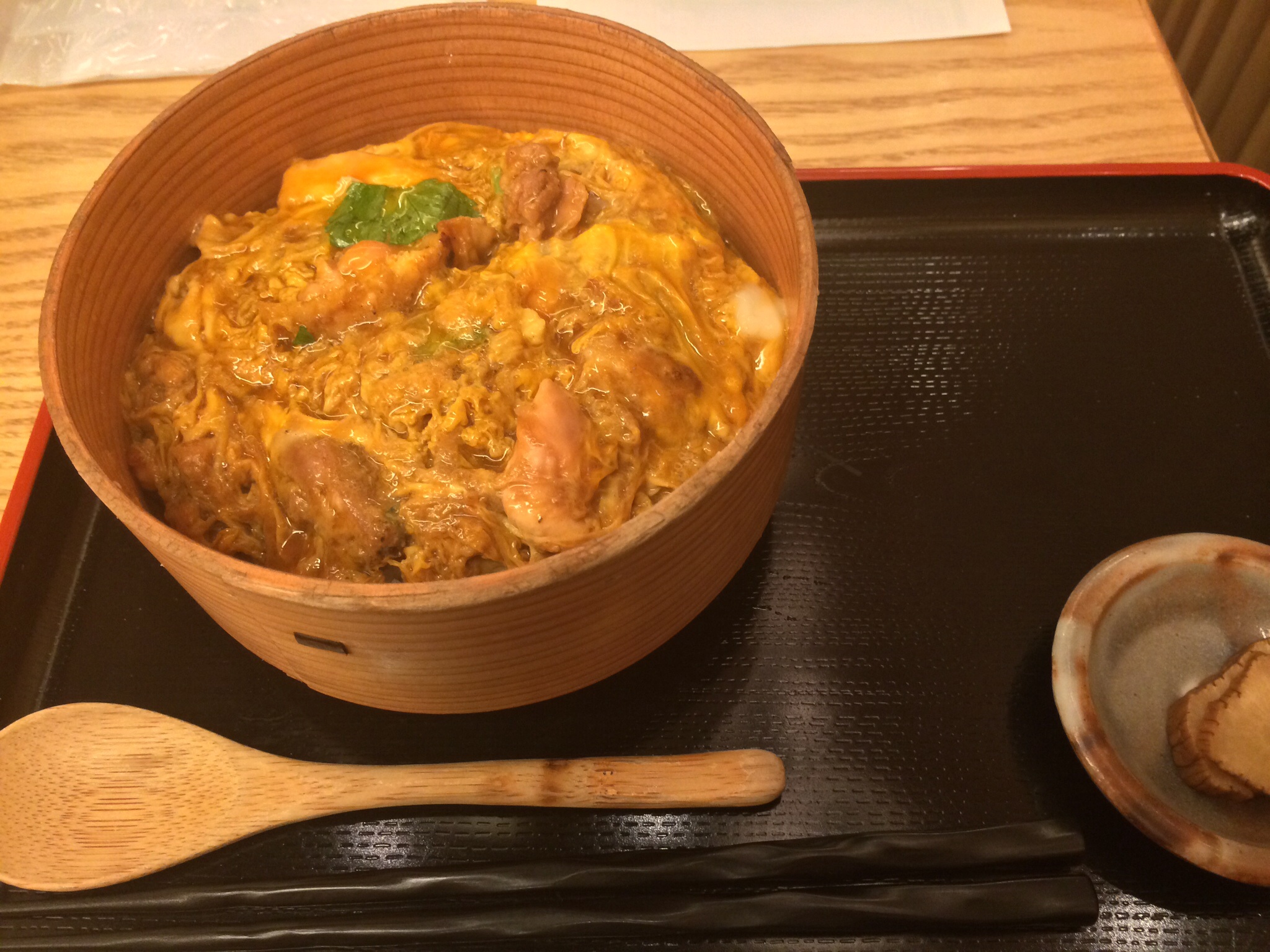 比内地鶏親子丼